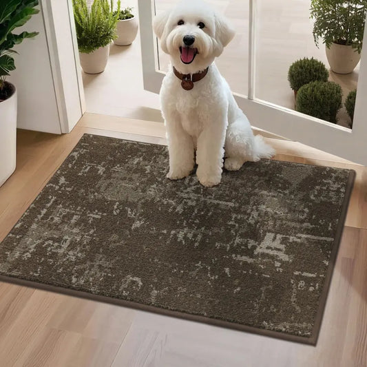 20x32 Brown Abstract Stylish Door Mats