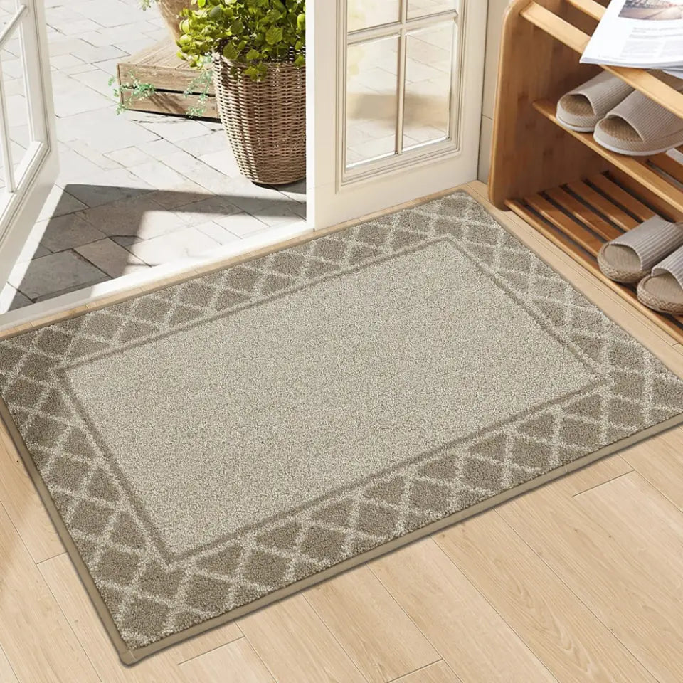 20x32 Taupe Non Slip Front Door Mat