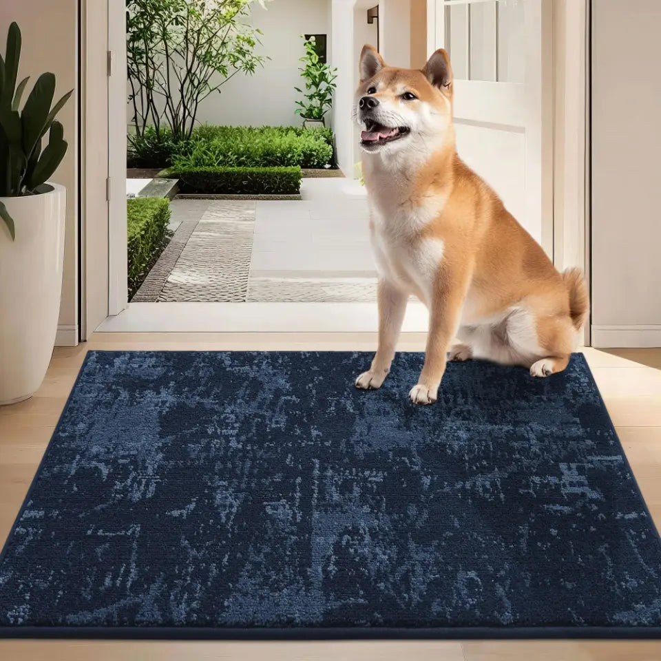 24x36 Blue Abstract Stylish Door Mats