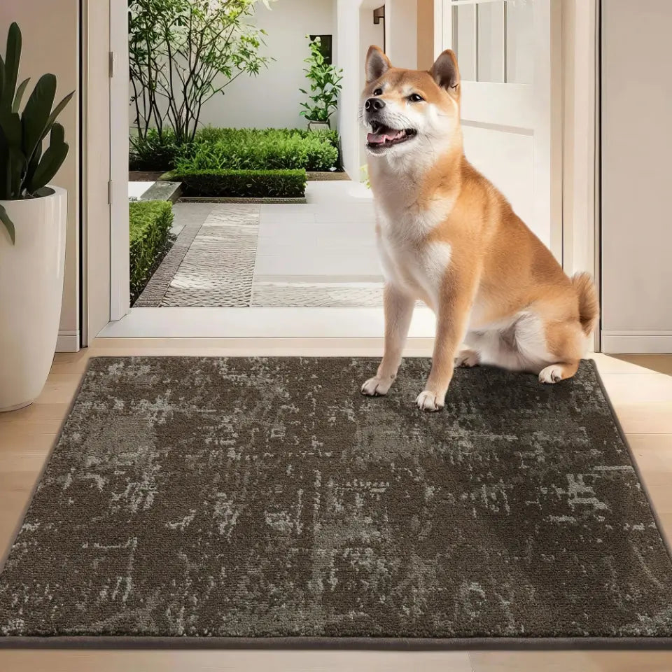 24x36 Brown Abstract Stylish Door Mats