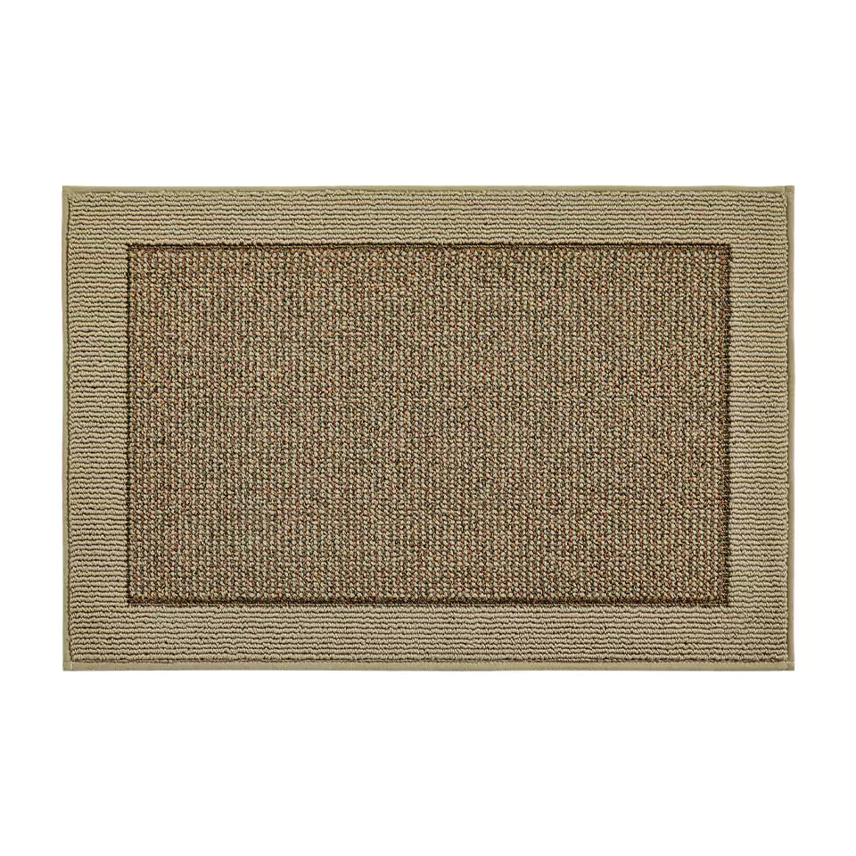 24x36 Taupe Non-Slip Washable Entryway Rugs