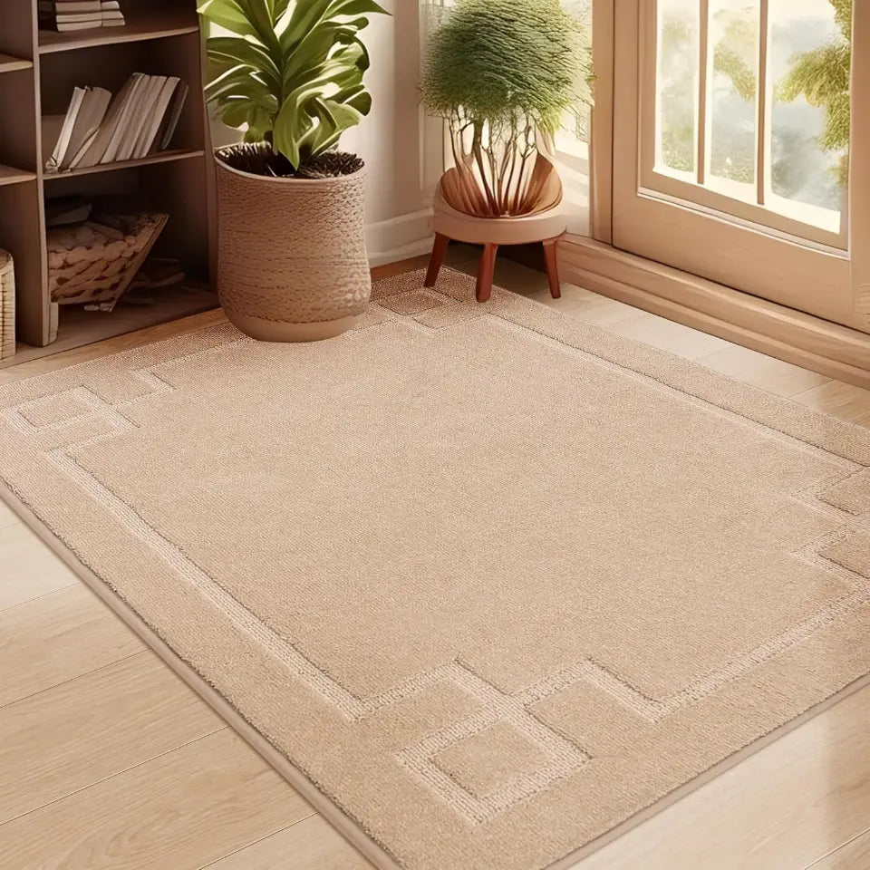 32x48 Beige Classic Framed Thin Door Mat