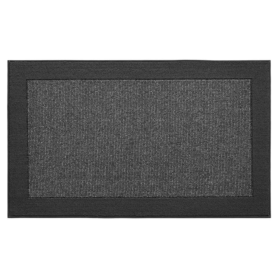 36x60 Charcoal Non-Slip Washable Entryway Rugs