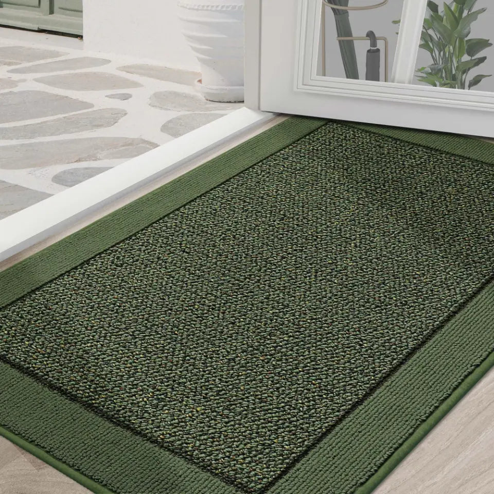36x60 Green Non-Slip Washable Entryway Rugs