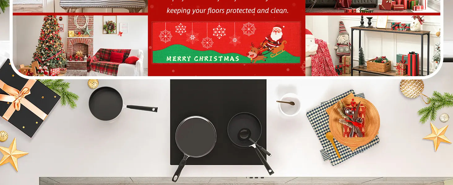 A Bird s-eye View of Christmas Kitchen