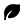 Black Icon of Eco Friendly