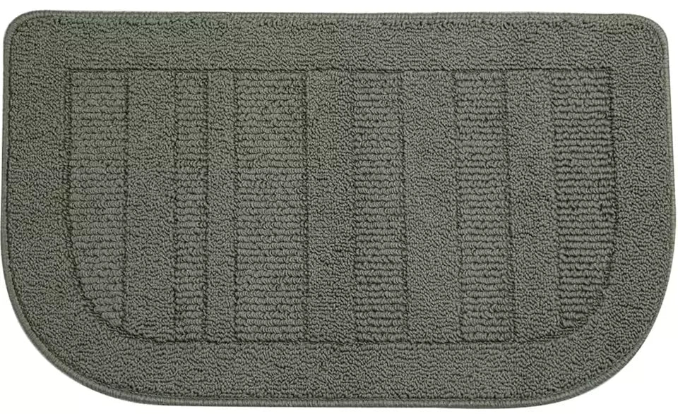 Green Semicircular Small Area Rugs for Kitchen