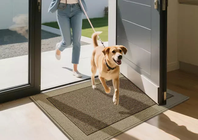 Mud Rug for Runner Dogs