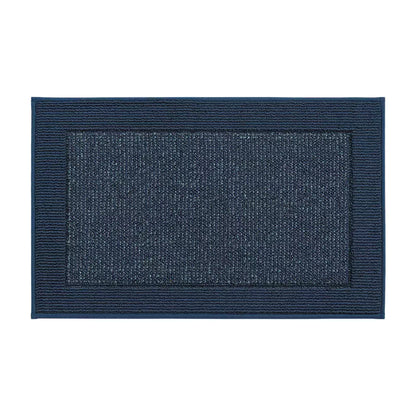 20x32 Blue Non-Slip Washable Entryway Rugs