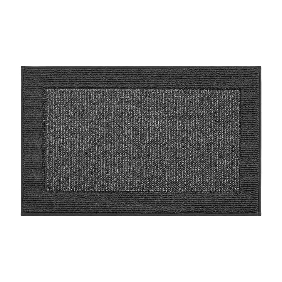 20x32 Charcoal Non-Slip Washable Entryway Rugs