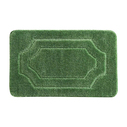 20x32 Green Double Framed Tufted Bath Mats