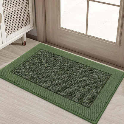 20x32 Green Non-Slip Washable Entryway Rugs