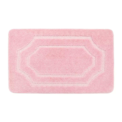 20x32 Pink Double Framed Tufted Bath Mats