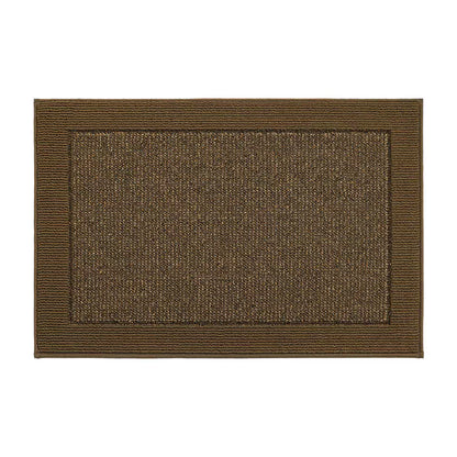 24x36 Brown Non-Slip Washable Entryway Rugs