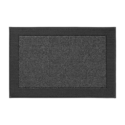 24x36 Charcoal Non-Slip Washable Entryway Rugs