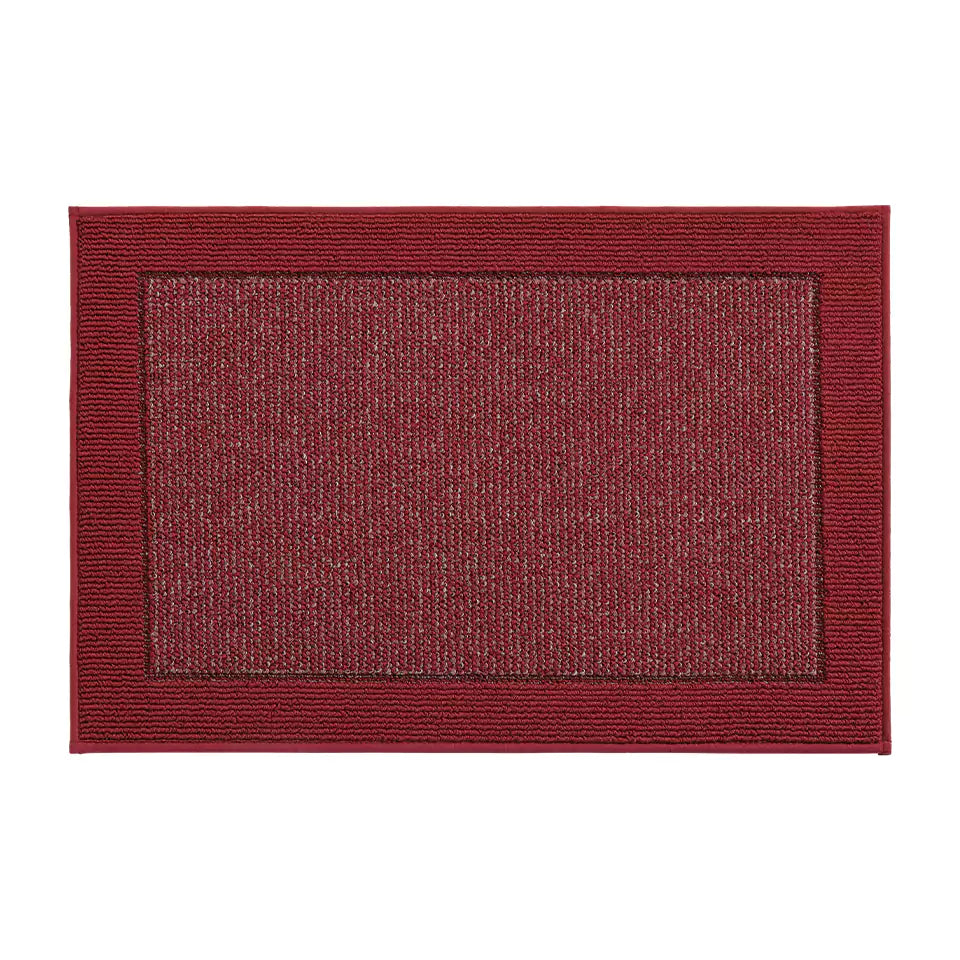 24x36 Red Non-Slip Washable Entryway Rugs