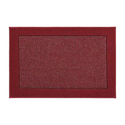 24x36 Red Non-Slip Washable Entryway Rugs