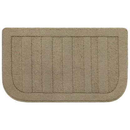 24x40 Beige D Shaped Small Area Rugs for Kitchen