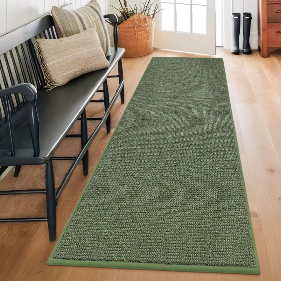31x96 Green Long Dirt Trapper Door Mat