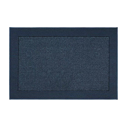 32x48 Blue Non-Slip Washable Entryway Rugs