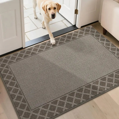 32x48 Light Brown Non Slip Front Door Mat