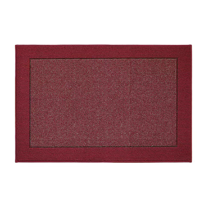 32x48 Red Non-Slip Washable Entryway Rugs