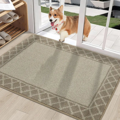 32x48 Taupe Non Slip Front Door Mat