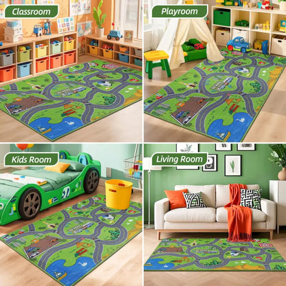 Application of Community Road Playmat