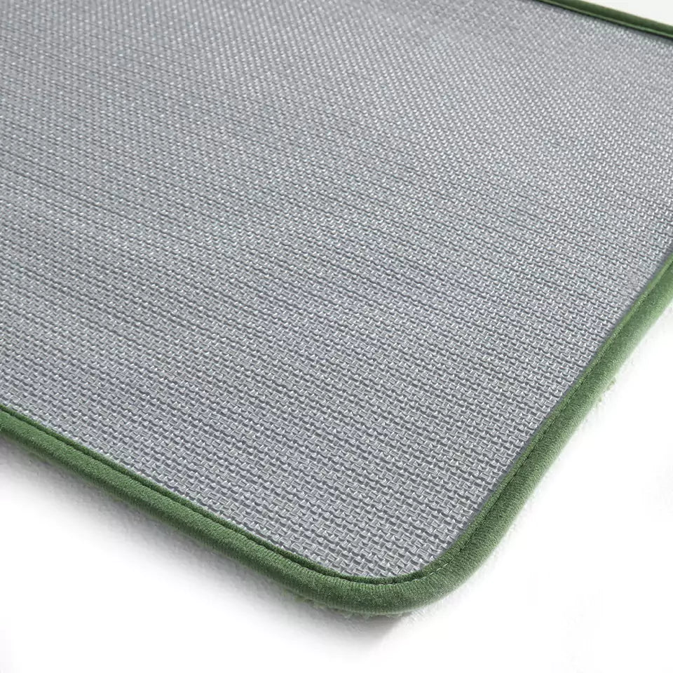 Backing Material Details of Double Framed Tufted Bath Mats