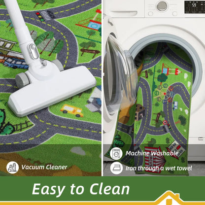 How to Clean Community Road Rug Play Mat