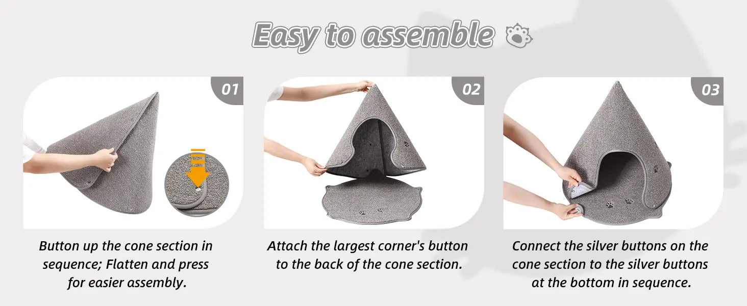 Installation for Cat Cave Bed