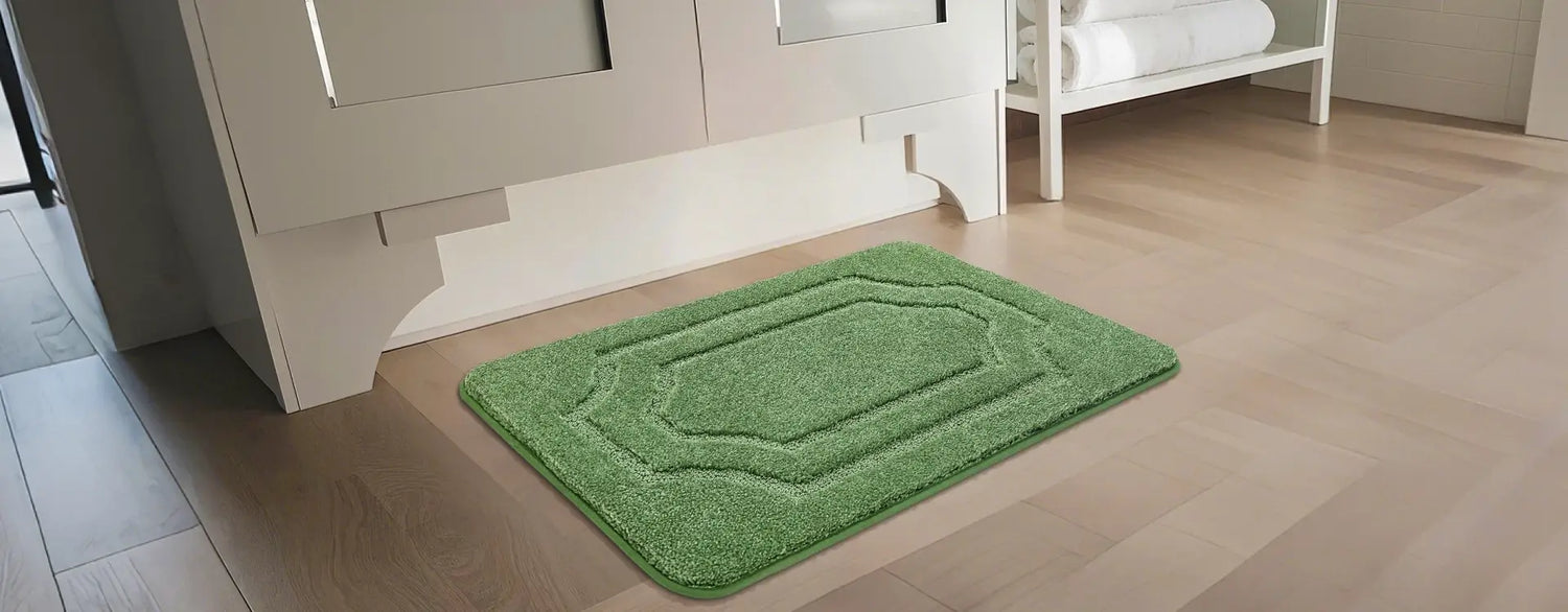 Machine Washable Non Slip Bath Mat Banner Picture for Beqhause