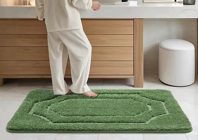 Plush Feel Beneath Your Feet by Luxury Bathroom Rugs