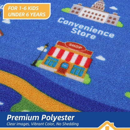 Premium Printing 32x60 ABC Kids Rug Carpet Playmat
