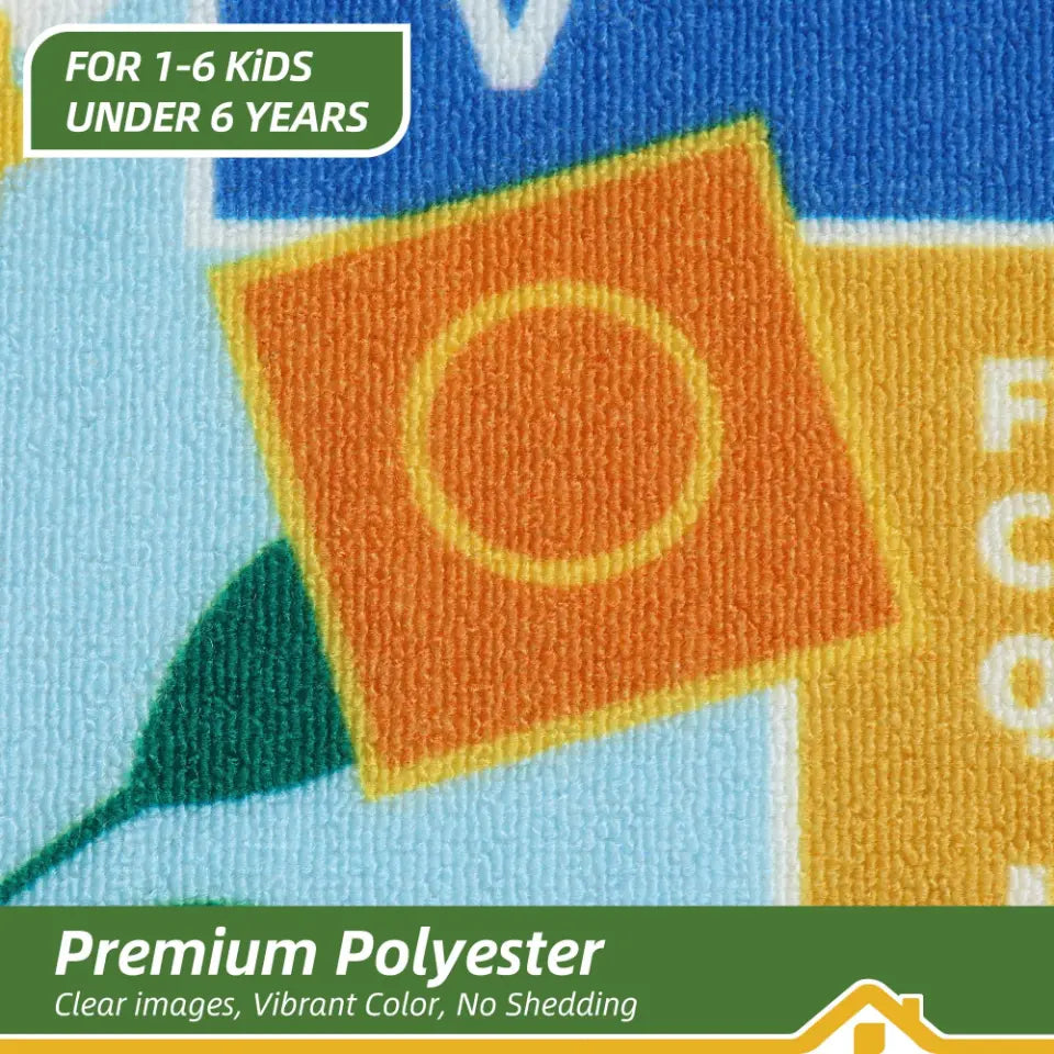 Premium Printing Hopscotch Game Rug