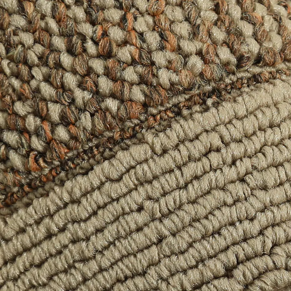 Texture Details of Solid Colored Bordered Non-Slip Washable Entrance Carpet